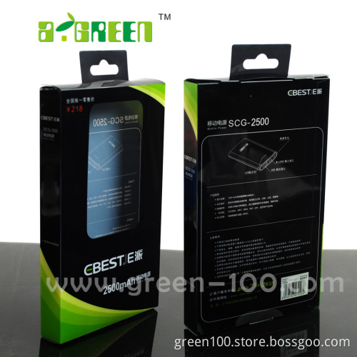 Paper Packaging Box with Window for Cell Phone (M-20)